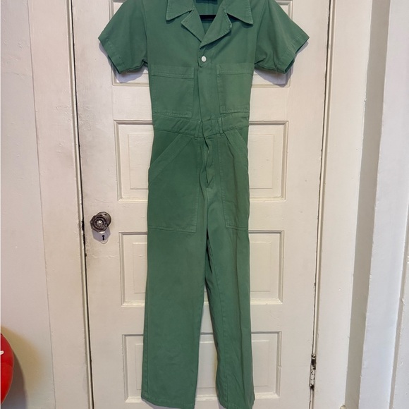 Big Bud Press Pants - Big Bud Press Green Jumpsuit